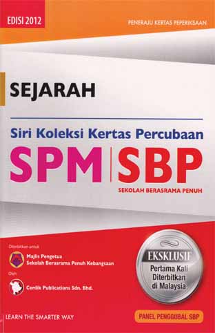SBP SPM SEJARAH